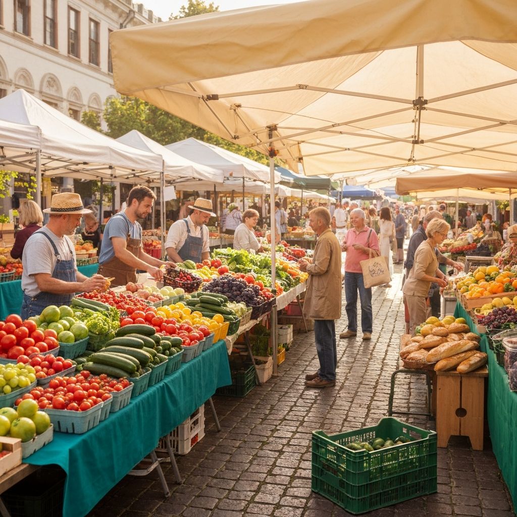 Food market environment